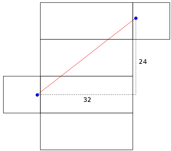 Path of length 40