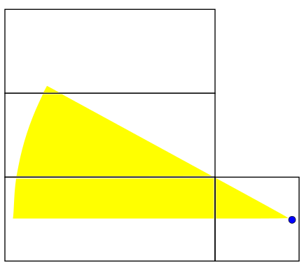 Net for the seventh angle range.