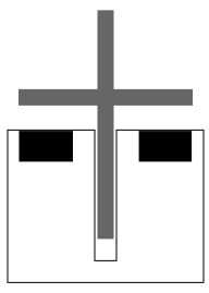 Sketch of the solenoid I bought showing the role of the permanent magnets.